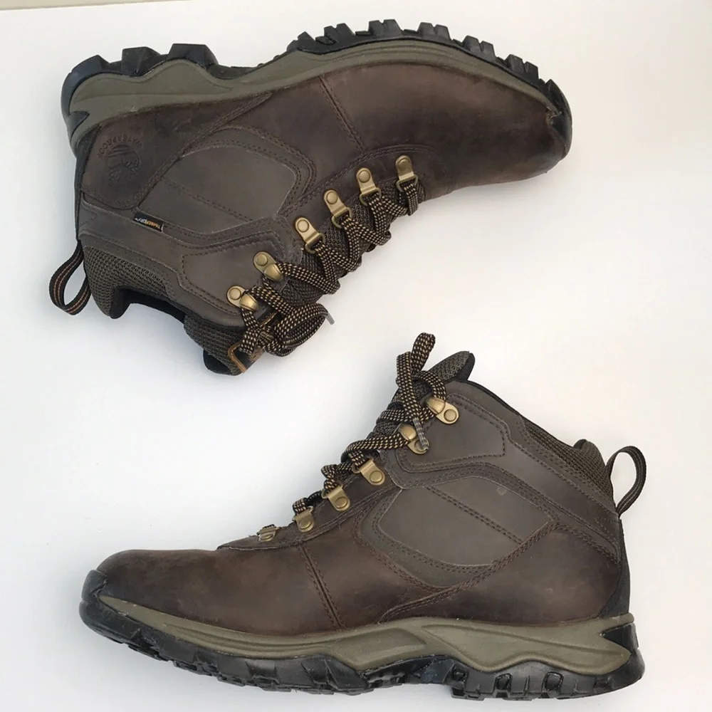 Timberland Mt. Maddsen Mid Waterproof Hiking Boots Sz 10W